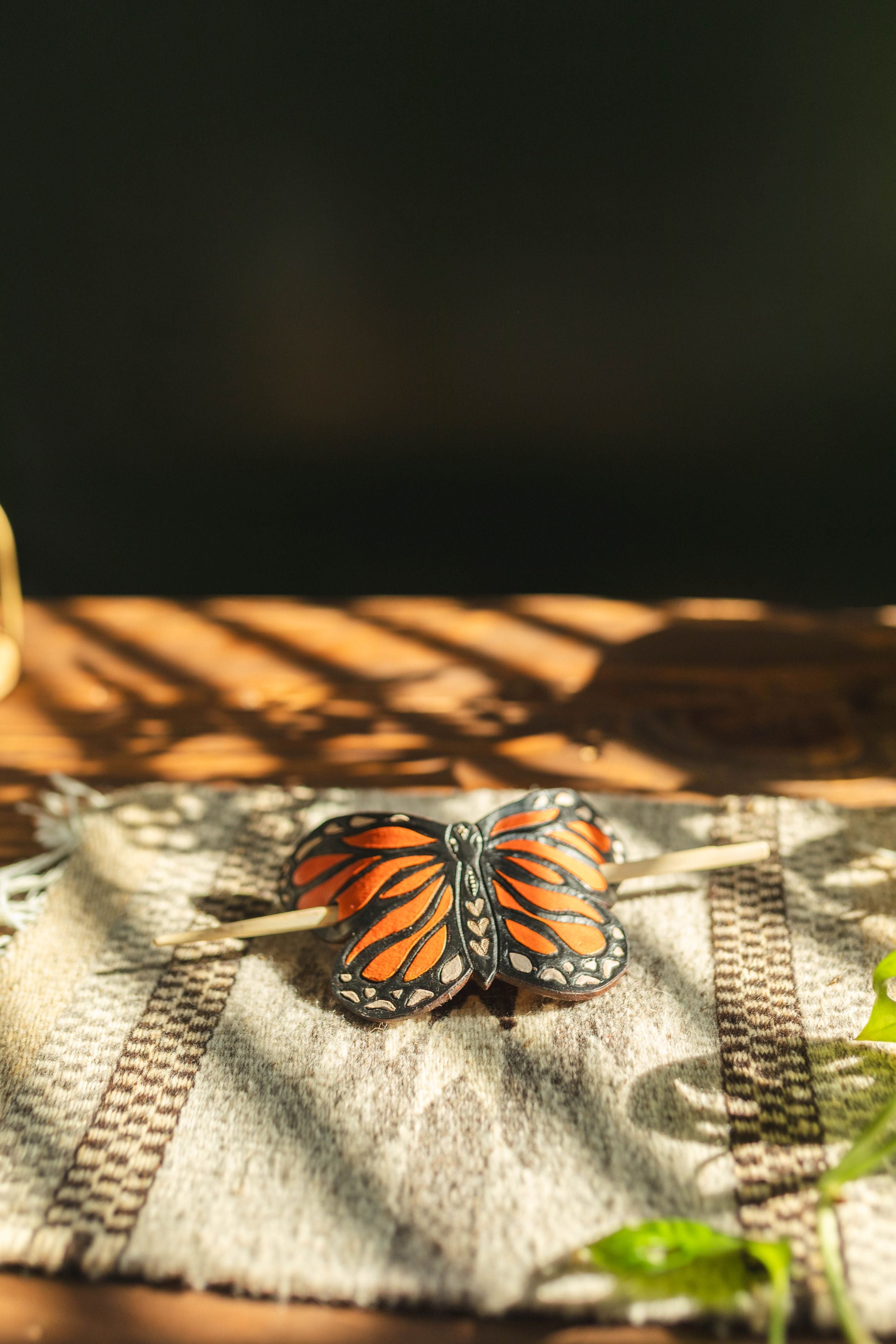 Monarch Hair Barrette