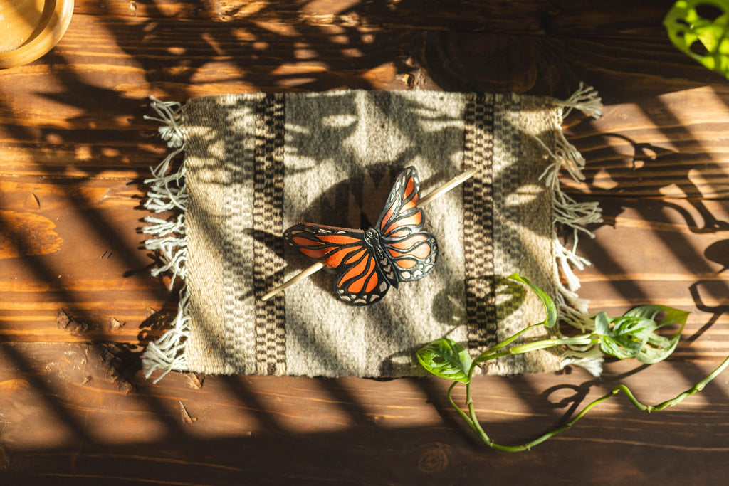 Monarch Hair Barrette